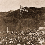 Memorial at Petone railway station