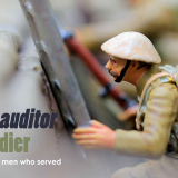 Audit Office publication: <em>From auditor to soldier</em>