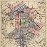 Christchurch recruiting map, 1916