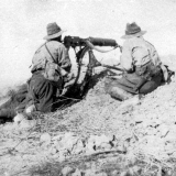 New Zealand machine gunners in action