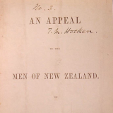 'An appeal to the men of New Zealand'