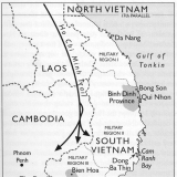 Vietnam War map