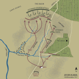 Attack on Ayun Kara map