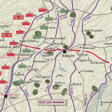 Battle of Bapaume map