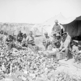 Improvised bomb factory at Gallipoli