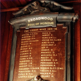 Broadwood roll of honour