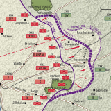 Battles of Broodseinde and Passchendaele map