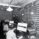 Census machinists at work, 1921