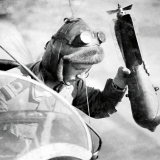 Aerial bomb-aiming, 1916