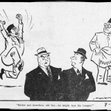 Borneo Confrontation cartoon