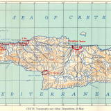 Map of Crete