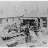 Strikers at Denniston during 1913 strike