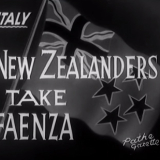 New Zealanders take Faenza, 1945
