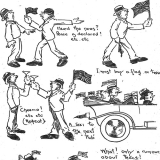 False Armistice Day cartoon