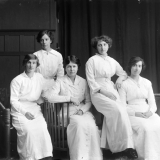 Female telephone exchange operators