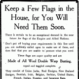 Preparing for Armistice Day