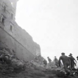 Peter Fraser visits Cassino, 1944