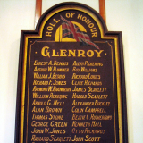 Glenroy roll of honour boards
