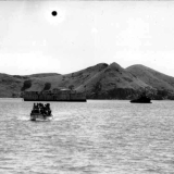 <em>Philomel</em>'s hulk arriving at Coromandel