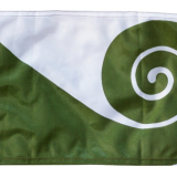 Hundertwasser koru flag