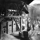 Furnace inside the gold battery near Waiuta