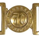 70th Regiment belt buckle