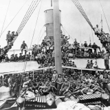 New Zealand troops leaving for South Africa
