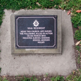 96th Regiment NZ Wars memorial plaque