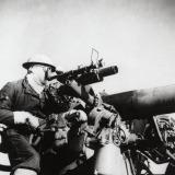 A Royal Navy gunner, 1940