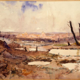 Belgian battle scene