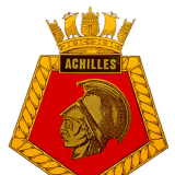 HMS <em>Achilles</em> badge