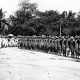 James Allen addresses Rarotongan returned soldiers