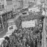 Protest against French nuclear testing