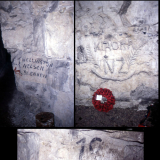 Writing in the Arras tunnels