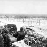 Austro-Hungarian machine gunners, Eastern Front 1917