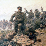Bulgarian bayonet charge