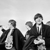 The Beatles arrive in Wellington, 1964