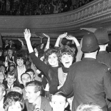 Beatles fans at a Wellington concert