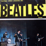 Programme cover with image of Beatles on stage and title 'Kerridge Odean presents the Beatles show'. Along the bottom is 'First N.Z. Tour/1964''