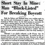 Black-listed for breaking beer boycott