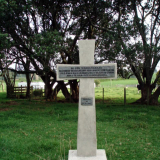 Cross marking scene of Puketapu feud