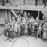 British immigrant children on the Rangitata