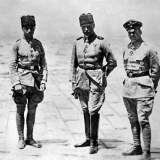 Liman Von Sanders with German flying aces