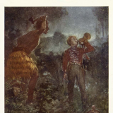 Bugler Allen painting