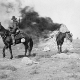 Destruction of Boer farm