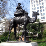Imperial Camel Corps memorial in London