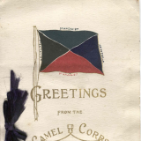 Camel Corps Christmas card