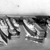 Model ships at the Centennial Exhibition
