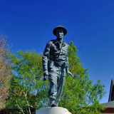 Charles Upham VC and Bar memorial
