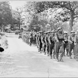 Maori soldiers in England, 1940